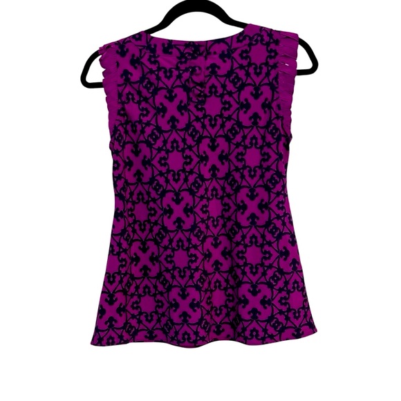 NWOT- Banana Republic Factory - Pleated Short Sleeve Top - Picture 2 of 7